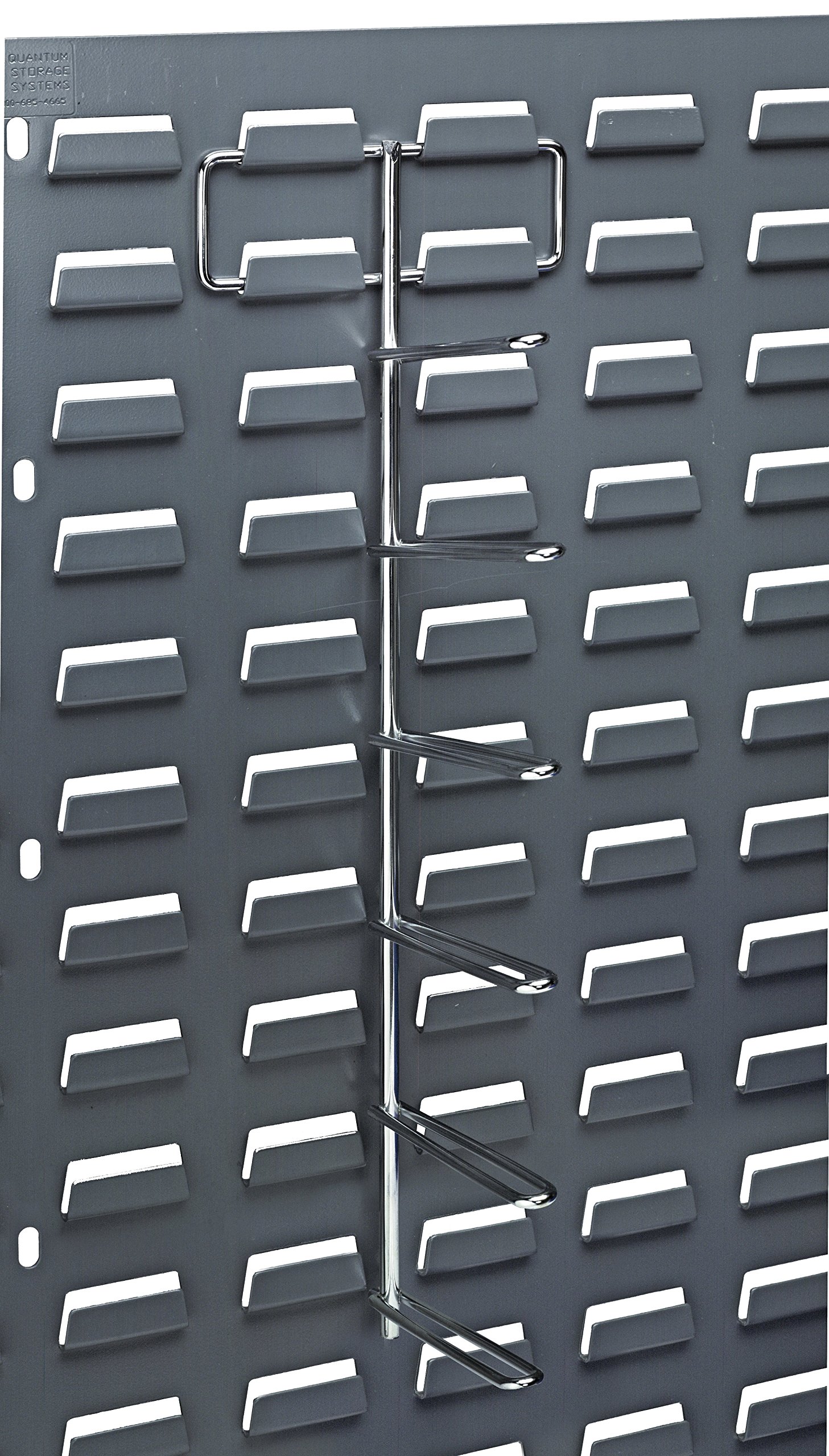 Quantum Storage Systems Wall Mount Vertical Tape Holder - Organize and Store Tapes, Rolls & Wrapping Paper - Perfect for Home, Office & Craft Room Organization