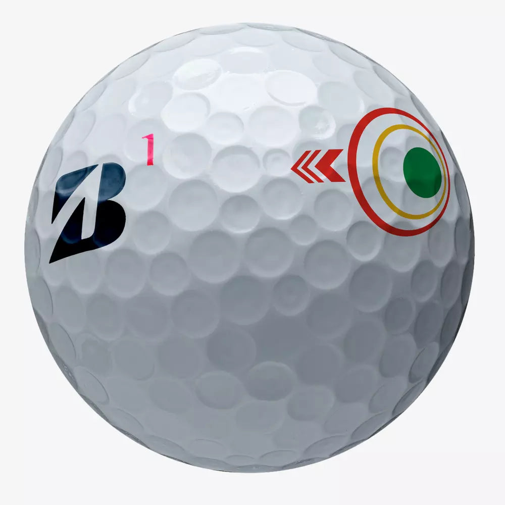 Bridgestone Tour B XS MindSet 2024 Golf Balls - Premium Performance Golf Balls for Low Spin & Distance | Perfect for Tournament Play & Practice Rounds