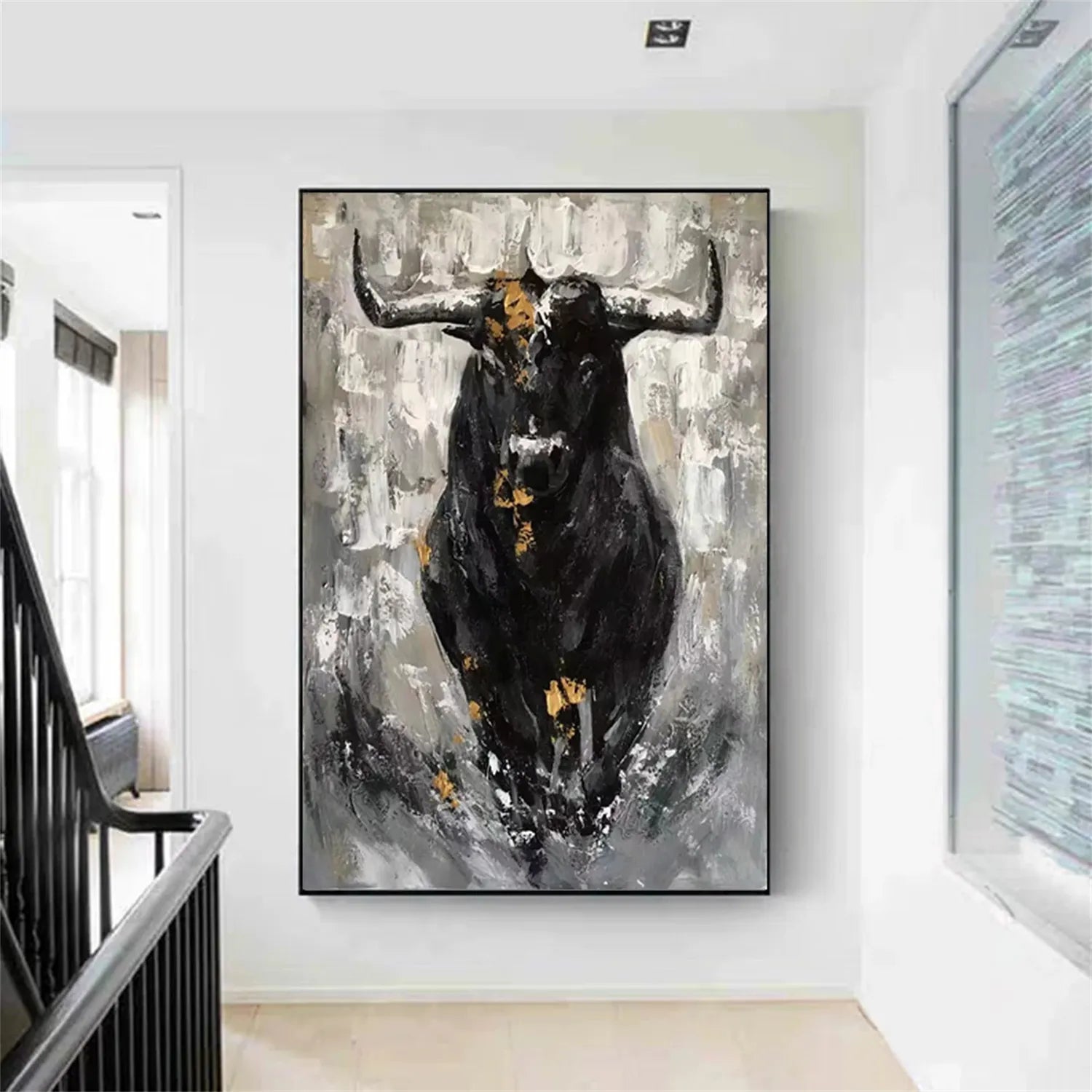 Animal Art Painting #AP058 - Handmade Wildlife Canvas Art for Home & Office Decor | Perfect for Living Room, Bedroom, or Gift