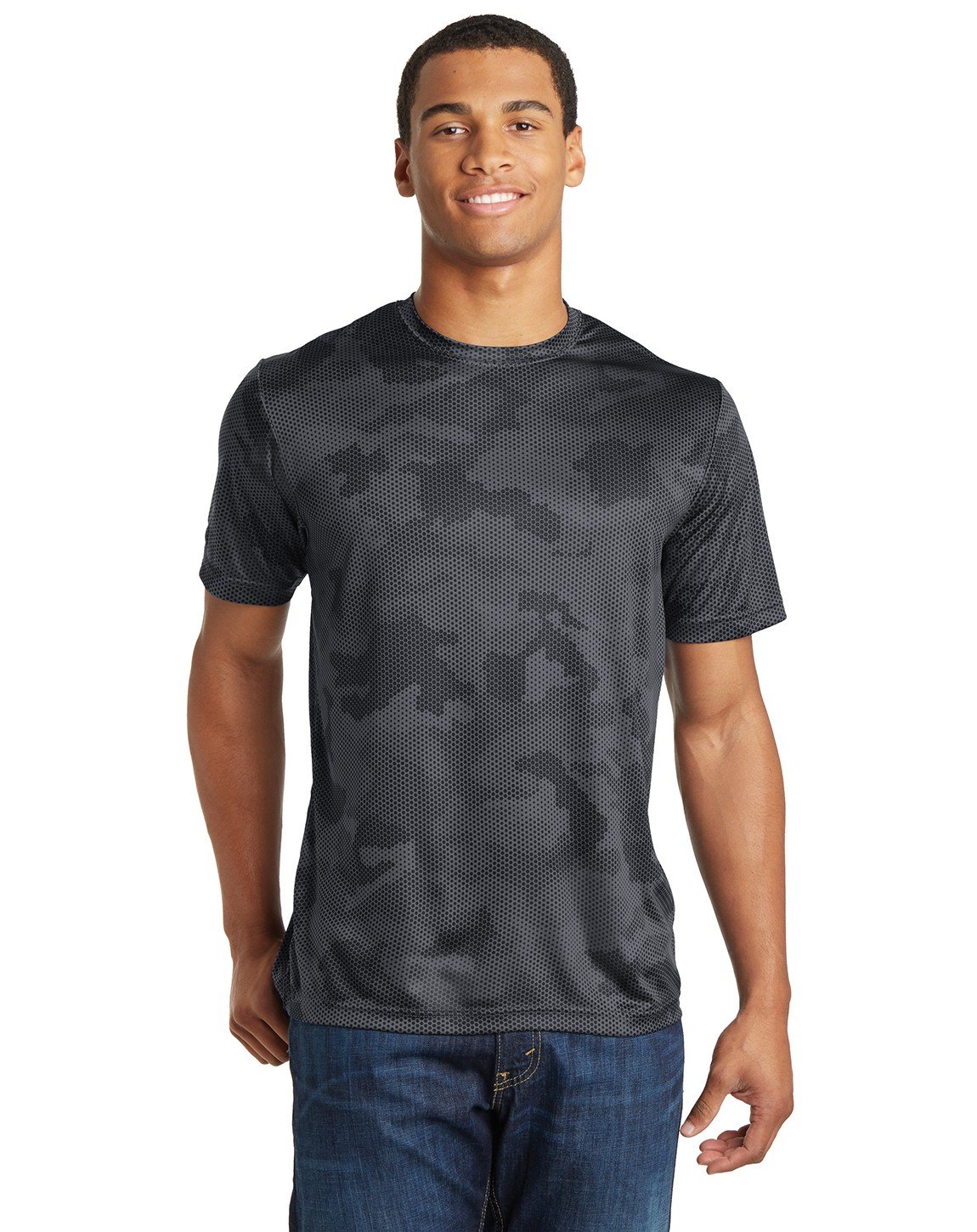 Sport-Tek Performance T-Shirt - Iron Grey | Moisture-Wicking Activewear for Men & Women | Gym, Running & Outdoor Workouts