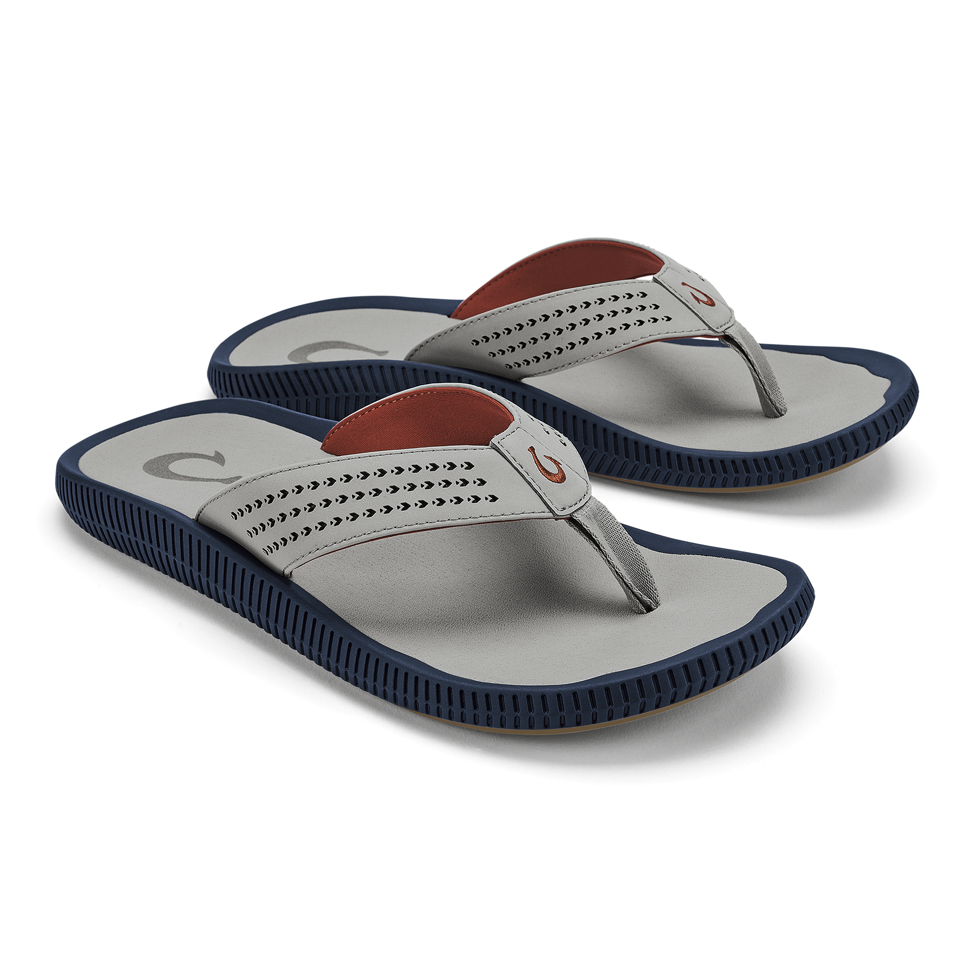 Men's Comfortable Beach Sandals - Ulele Ash Color - Perfect for Summer, Poolside, and Vacation Wear