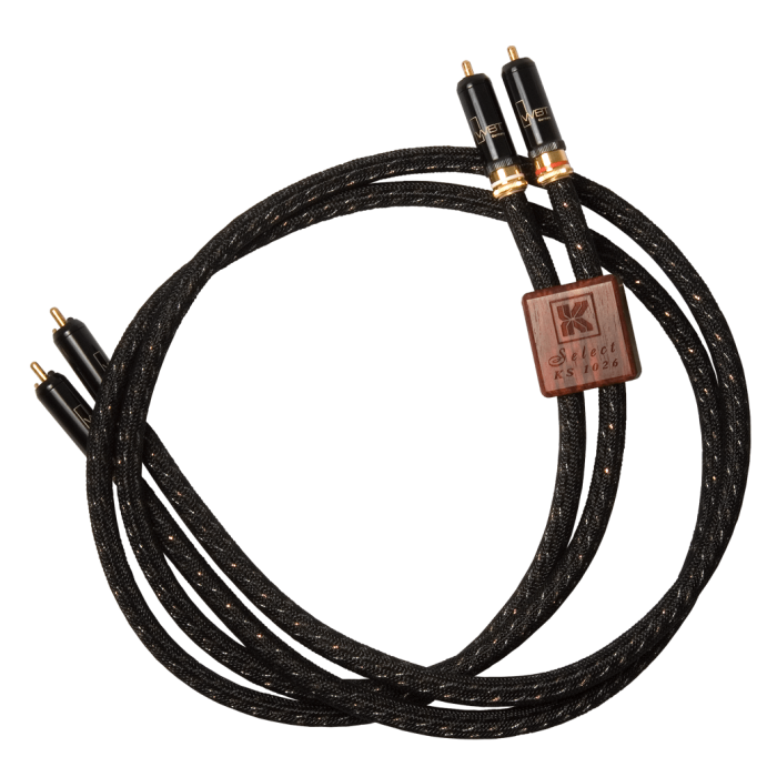 Kimber Kable KS 1026 Select Series High-End Analog Audio Interconnect Cable Pair - Premium Sound Quality for Home Theater & Hi-Fi Systems