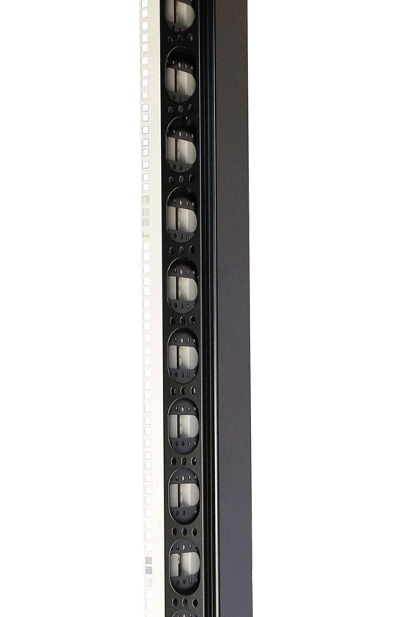 42U Vertical Cable Manager - Steel Server Rack Cable Organizer for Data Centers & Network Cabinets | Durable Cable Management Solution for Server Rooms & IT Infrastructure