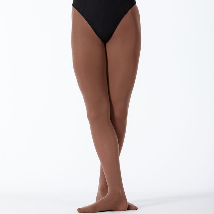 Silky Convertible Dance Tights for Adults - High Performance Stretch Seamless Leggings for Ballet, Yoga & Workout - Comfortable & Breathable for All-Day Wear