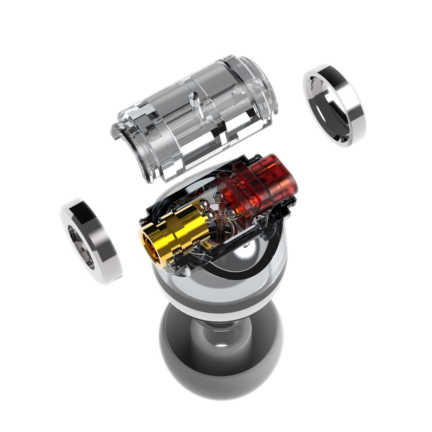 ddHiFi Janus2 E2020B HiFi In-Ear Earphones with High Resolution Sound - Perfect for Audiophiles, Commuting, and Studio Monitoring