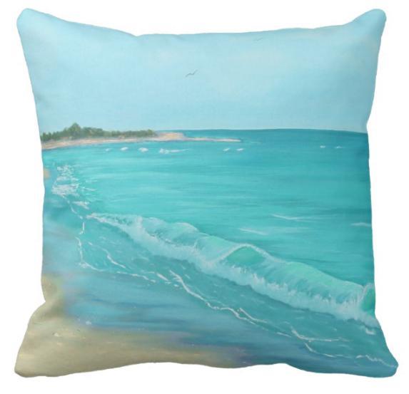 Stunning Beach Painting 7 - Ocean Sunset Wall Art for Living Room, Bedroom & Office Decor - Perfect Coastal Home Decor Gift