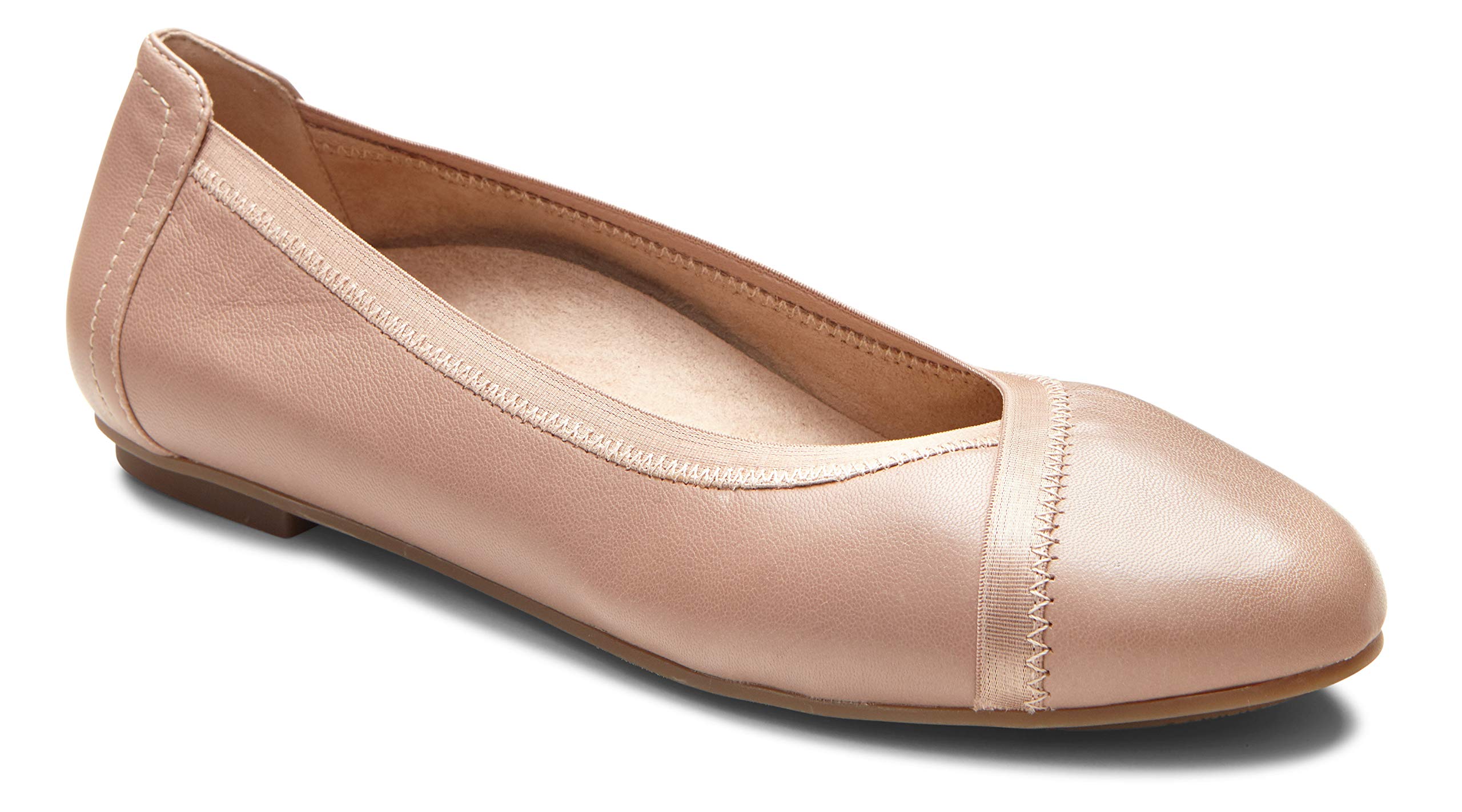Vionic Women's Caroll Comfortable Orthotic Support Slip-On Loafers for Plantar Fasciitis & Arch Pain Relief - Perfect for Work, Travel & Everyday Wear