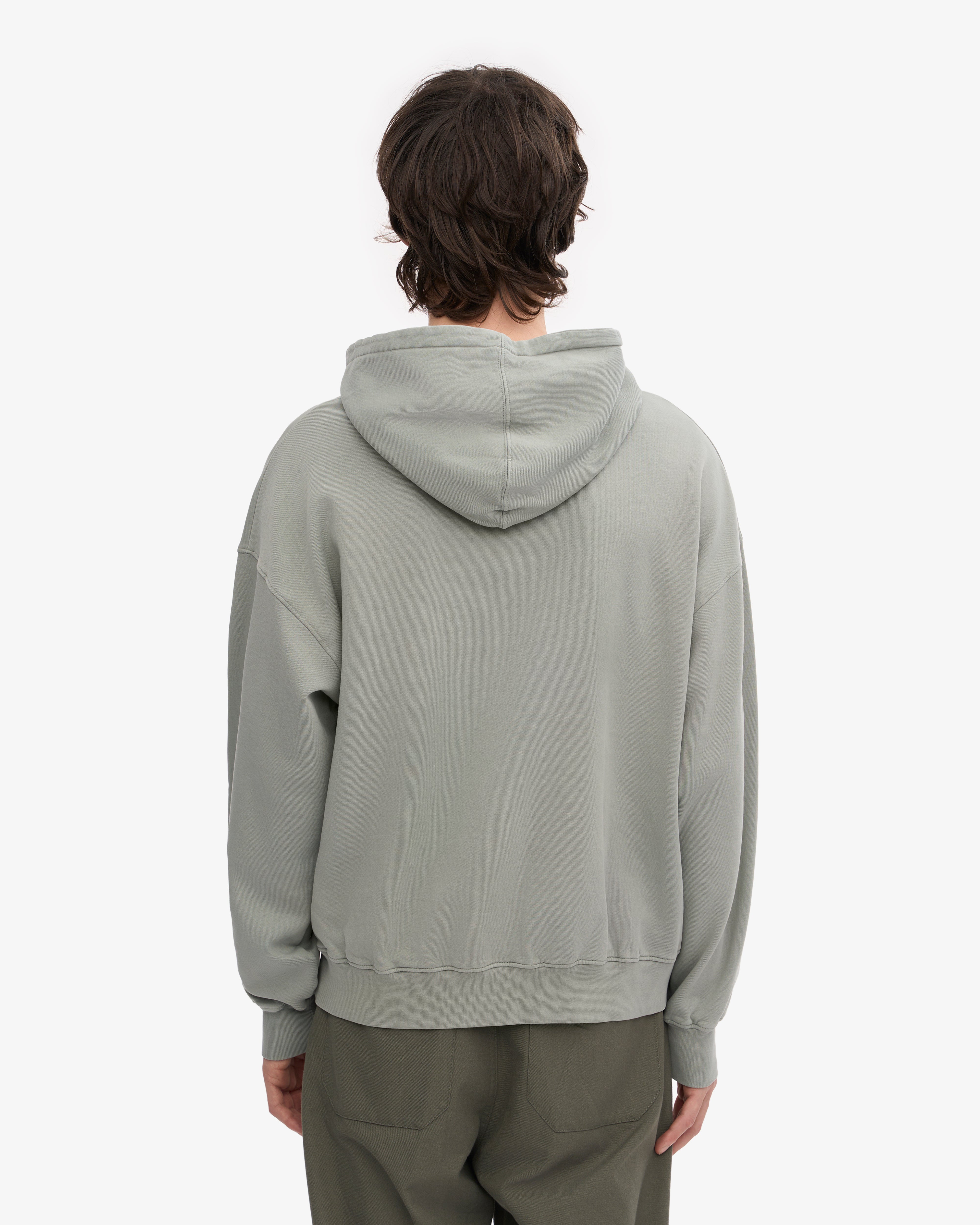 Organic Oversized Hoodie - Steel Blue | Soft & Comfortable Pullover Sweatshirt for Men & Women | Perfect for Casual Wear, Lounging & Outdoor Activities