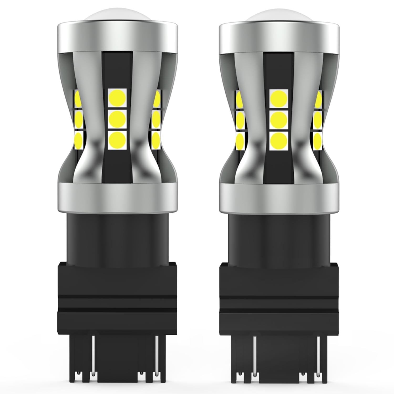 Ford F250 F350 F450 F550 Super Duty LED Reverse Light Bulbs (2020-2025) - 6000K Cool White Backup Lights - Plug & Play Installation - Pack of 2 - Perfect for Night Driving & Parking Assistance