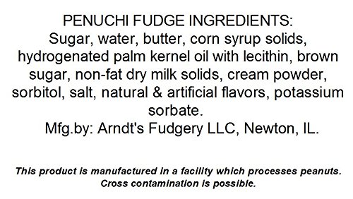 Creamy Homemade Penuchi Fudge - 1 Pound Box | Delicious Dessert Gift for Holidays, Parties & Sweet Treat Lovers