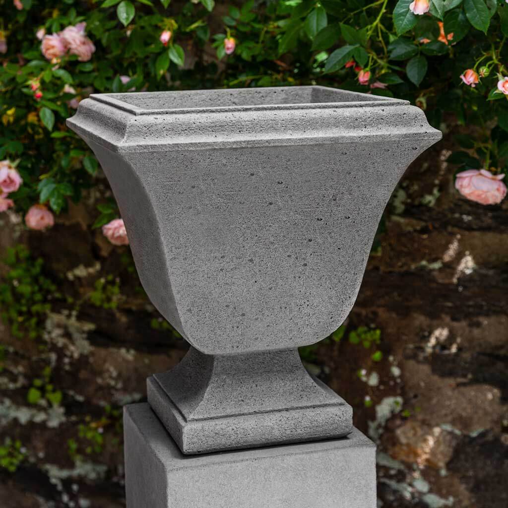Campania International Trowbridge Extra Small Urn - Elegant Mini Garden Urn for Plants, Flowers & Home Decor | Perfect for Patios, Balconies & Indoor Decorations