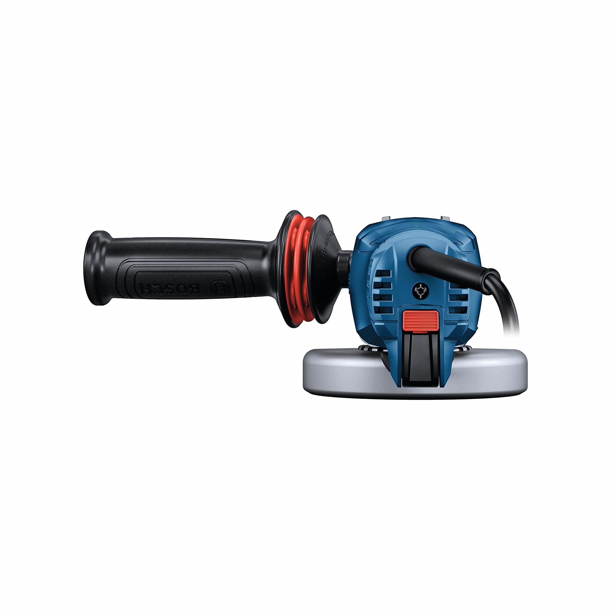 Bosch GWS10-450P 4-1/2 Inch Angle Grinder with Paddle Switch - Lightweight & Ergonomic Power Tool for Metal Cutting, Grinding & Sanding | Perfect for DIY Projects & Professional Construction Work