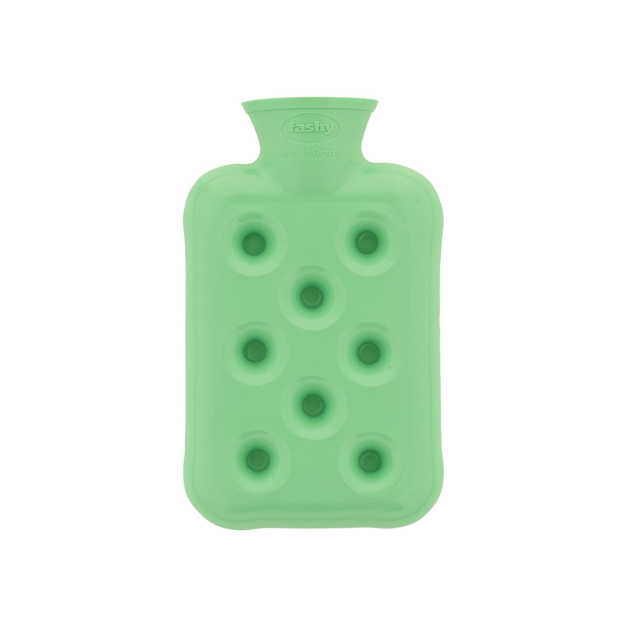 0.5L Pastel Green Honeycomb Pattern Hot Water Bottle - Leak-Proof, Soft Padded for Comfort - Perfect for Cold Nights, Period Pain Relief & Outdoor Activities