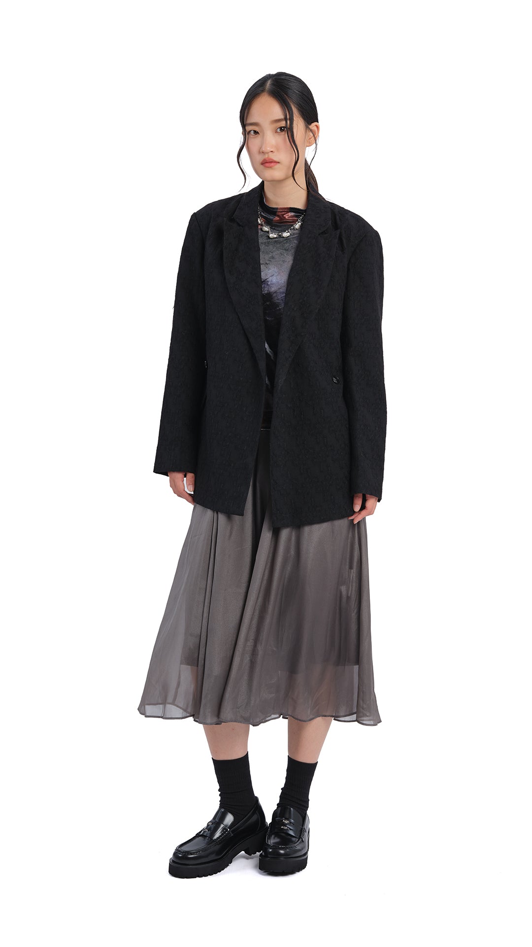 Double Breasted Blazer for Women - Elegant Formal Business Jacket with Notch Lapel | Perfect for Office Wear, Interviews & Professional Events