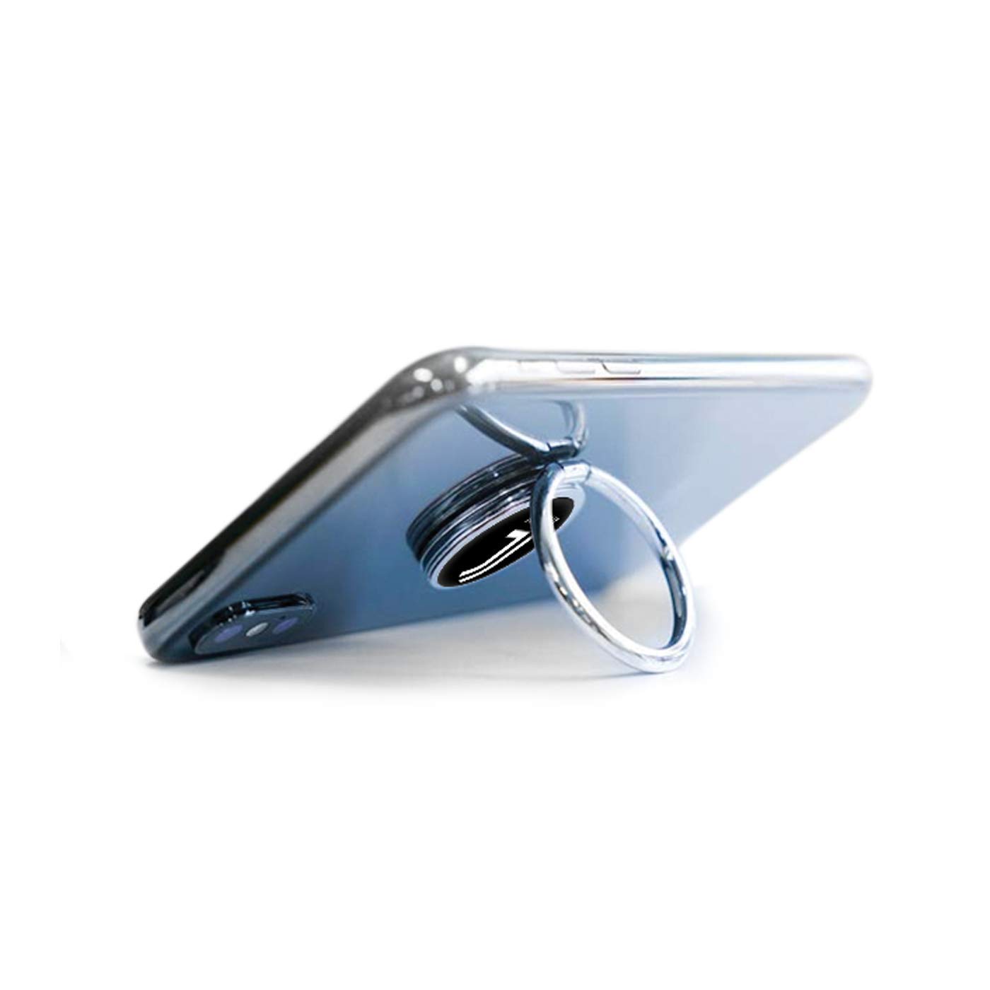 Official Juventus Phone Ring Holder - 360° Rotatable Grip Stand for iPhone & Samsung - Perfect for Selfies, Videos & Hands-Free Use at Home, Office & Travel