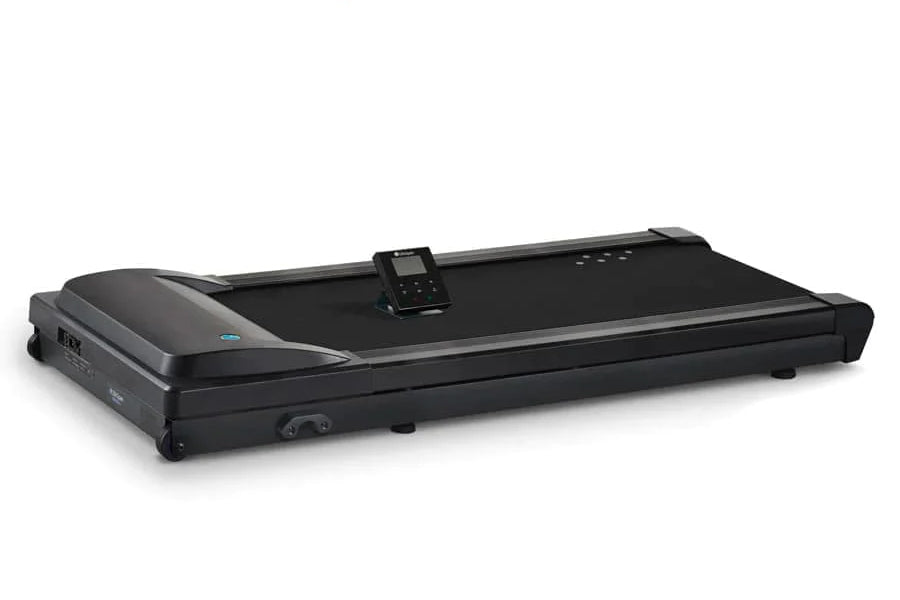 LifeSpan TR1000 GlowUp Under Desk Treadmill with Omni Hub - Compact Walking Treadmill for Home & Office Use - Perfect for Workouts While Working or Watching TV
