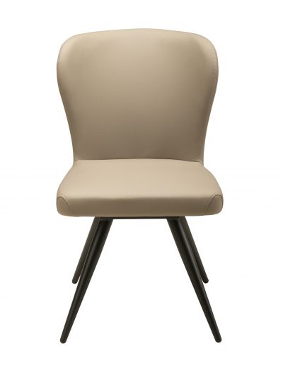 Amelie Lite Taupe Upholstered Accent Chair - Stylish and Comfortable Seating for Living Room, Bedroom, or Office