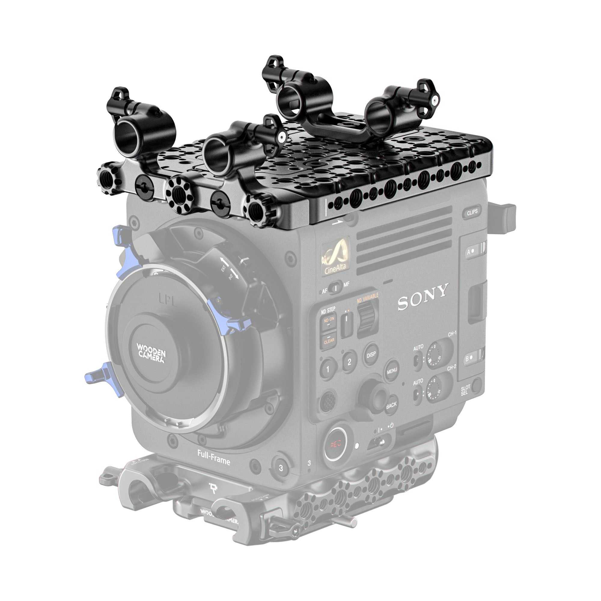 Premium Top Plate System for Sony BURANO Camera - Professional Camera Rig Accessory for Videography & Film Production