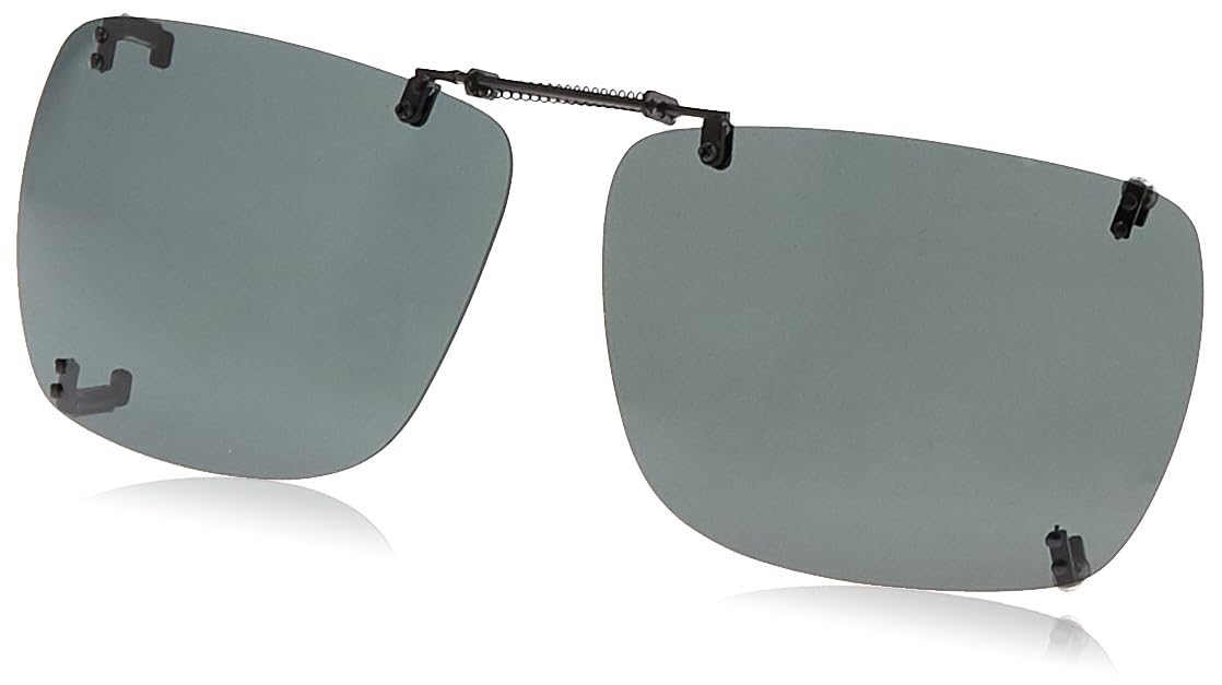 Solar Shield G REC Clip-On Sunglasses for Prescription Glasses - UV Protection Polarized Lenses for Driving, Outdoor Sports & Daily Use