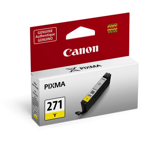 Canon CLI-271 Yellow Ink Tank - High-Quality Replacement Ink for Canon Printers | Perfect for Home, Office & Photo Printing