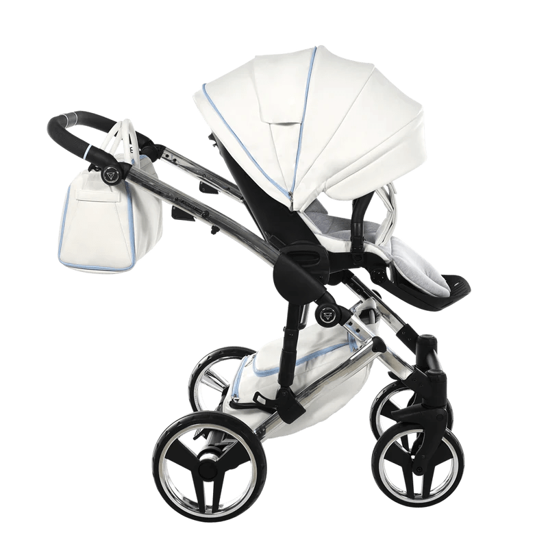Junama Bonbon Pram Stroller - Lightweight Baby Stroller with Adjustable Canopy & Storage Basket | Perfect for Newborns, Infants & Toddlers | Ideal for Shopping, Travel & Daily Walks