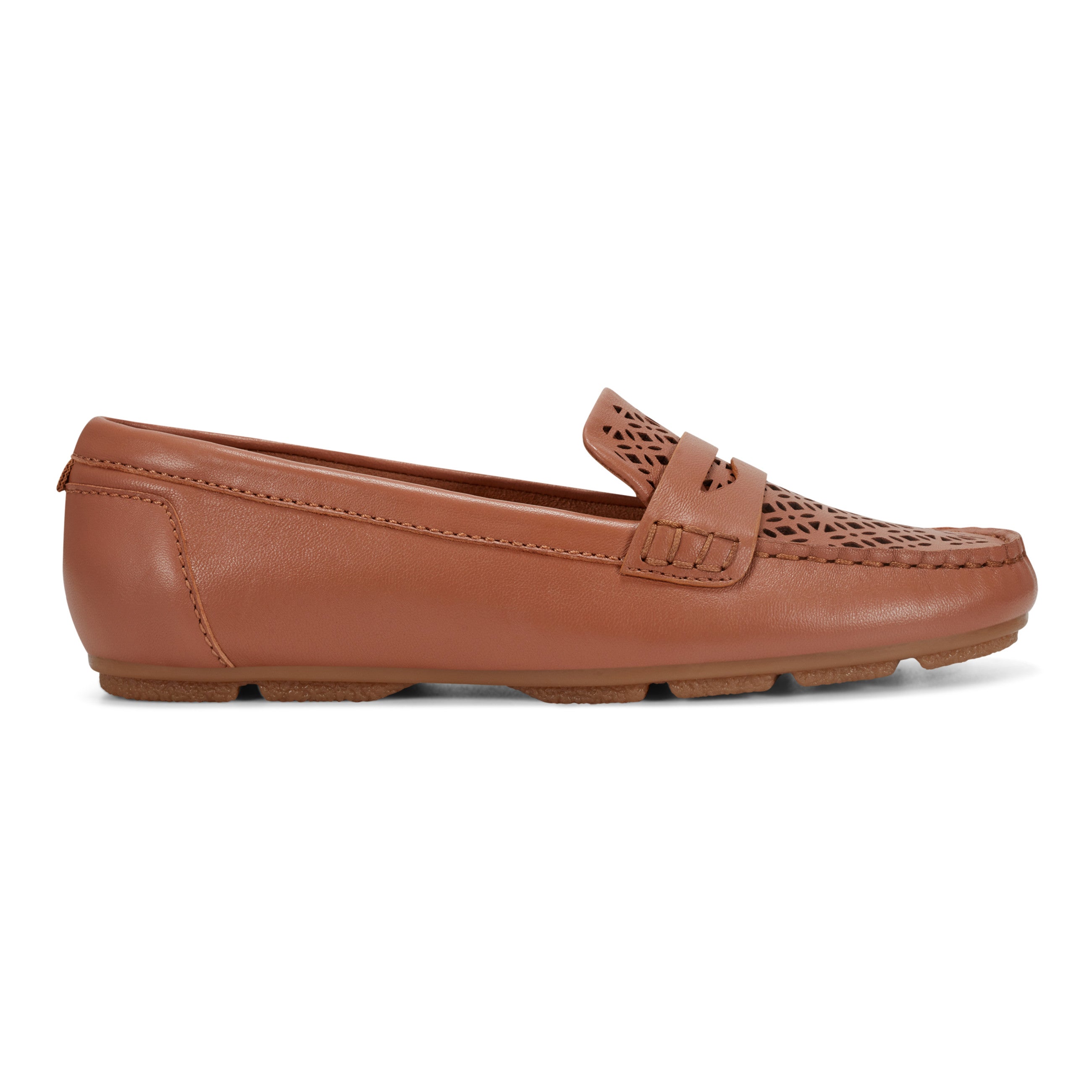 Remi Almond Toe Slip-On Loafers for Women - Comfortable Casual Flat Shoes for Walking, Work & Everyday Wear | Breathable & Lightweight Slip-On Shoes for Office, Travel & Outfits