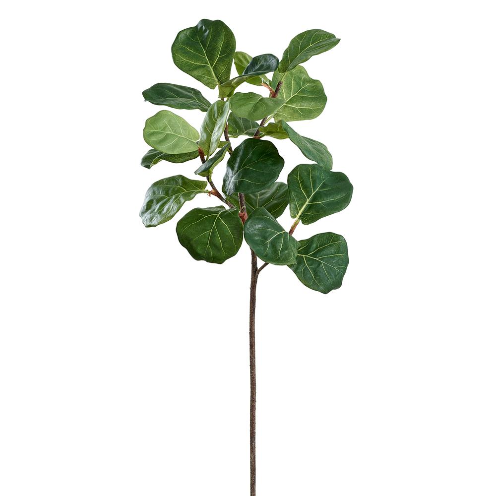 Fiddle Leaf Fig Tree - Realistic Artificial Faux Plant for Home & Office Decor - Perfect for Living Room, Bedroom, or Indoor Garden Decorations