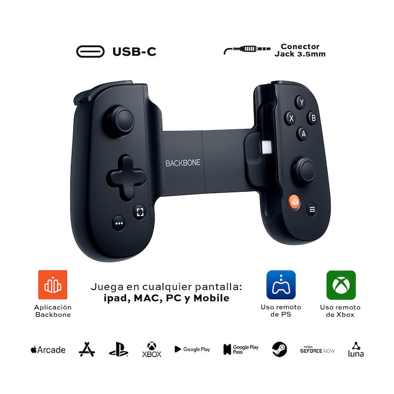 Backbone One USB-C Mobile Gaming Controller for iPhone - Play Fortnite, Call of Duty & More Anywhere | Perfect for Travel & Commuting