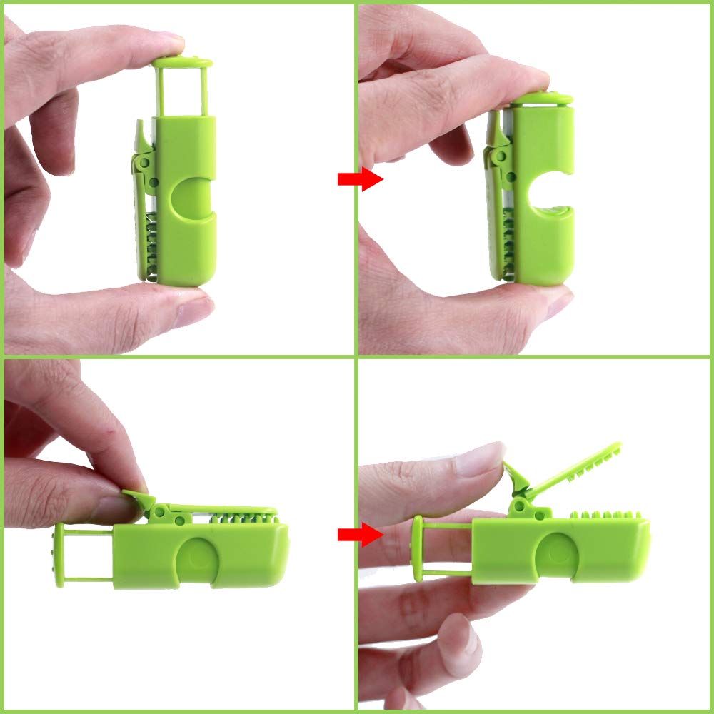 Pankia 6-Pack Heavy Duty Food Storage Clips - Strong Multi-Purpose Bag Clips for Chips, Snacks, Bread, Fruits | Airtight Seal Keeps Food Fresh | Kitchen, Pantry, Picnic & Travel Essentials | Perfect for Sealing Snack Bags, Freezer Storage & Meal Prep | Ideal for Home, Office & Outdoor Use | Great for Camping, Hiking & Road Trips