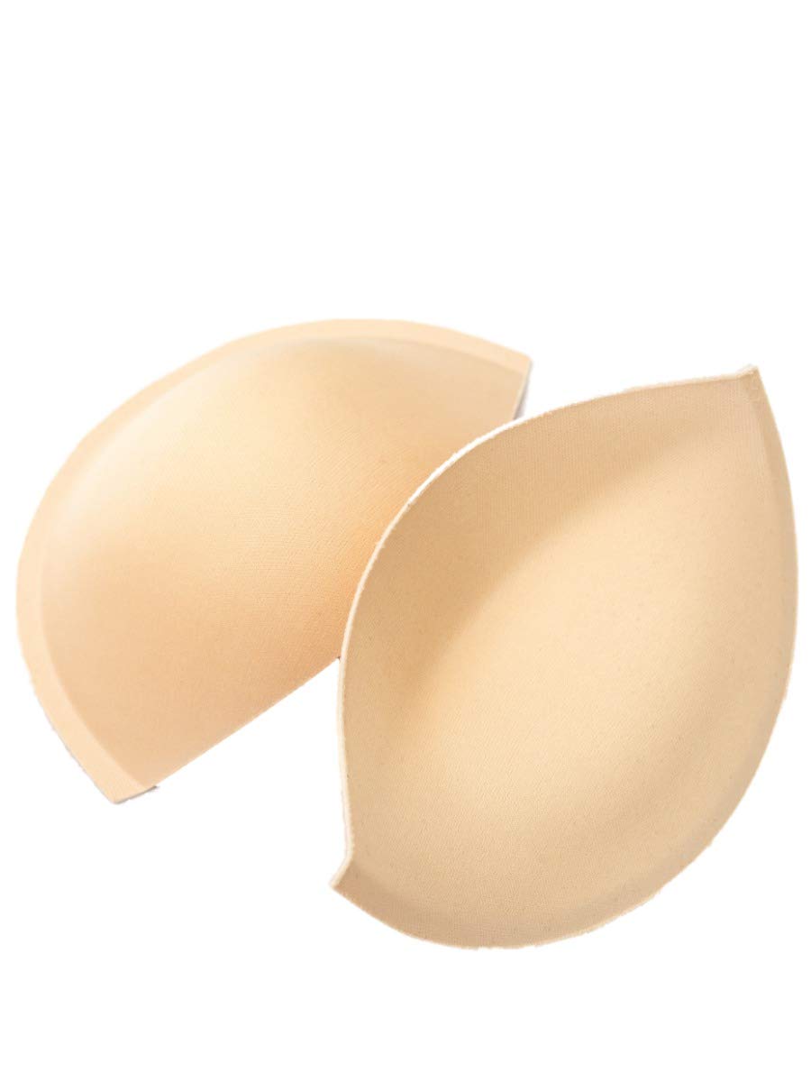 Glamour Secrets Gel Filled Sew-in Bra Cups - Silicone Breast Enhancers for Women | Push Up & Shapewear for Dresses, Swimsuits, and Special Occasions
