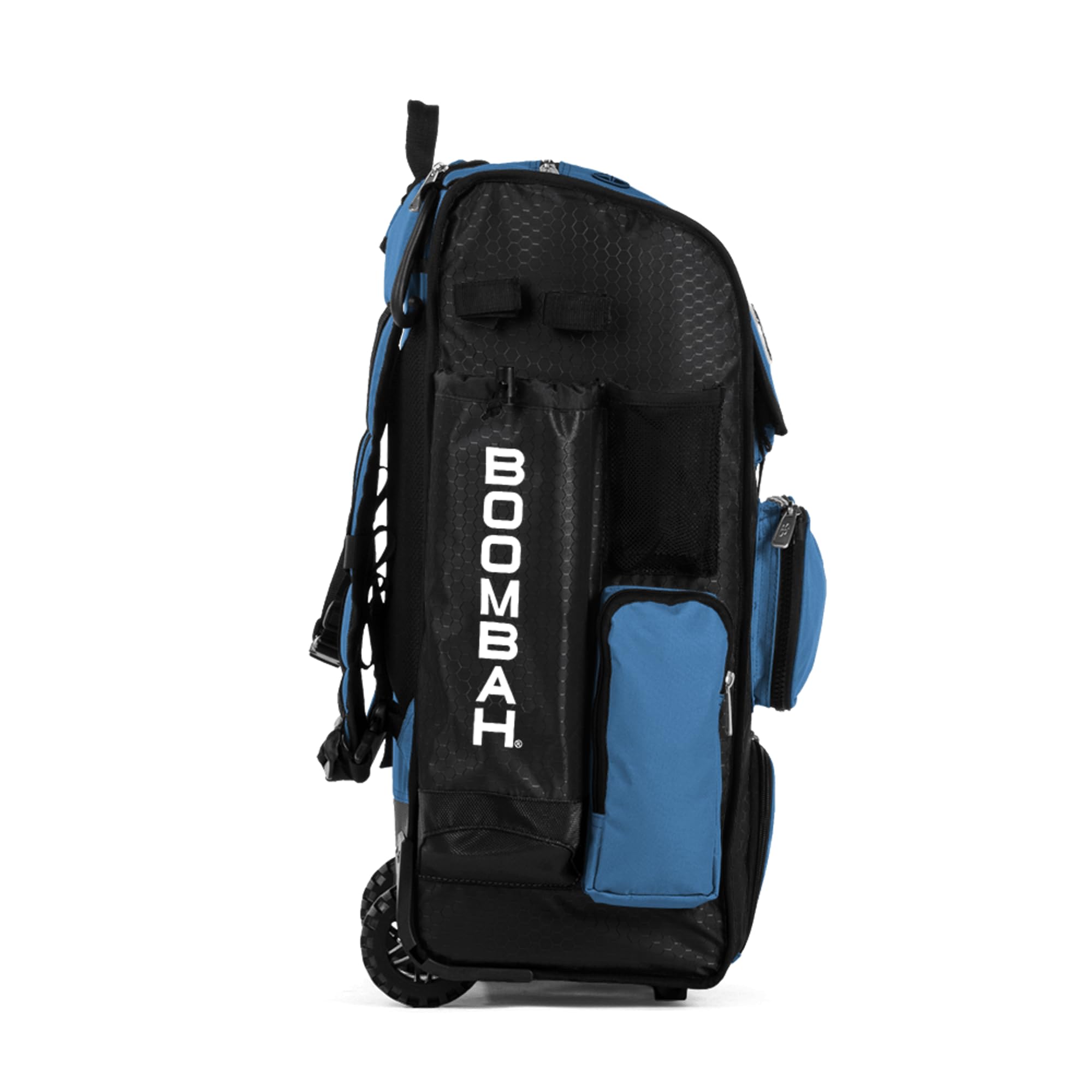 Boombah Superpack Hybrid Rolling Bat Bag - Wheeled & Backpack Style for Baseball & Softball | Perfect for Travel & Team Sports