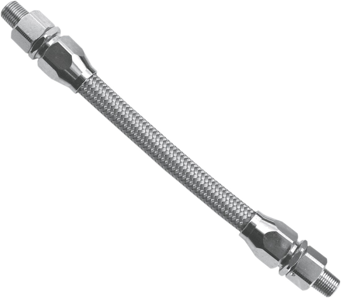 Baron Custom Accessories Oil Line with Fittings - Top/Bottom Line BA 002 for Motorcycle, ATV & Automotive Engine Maintenance