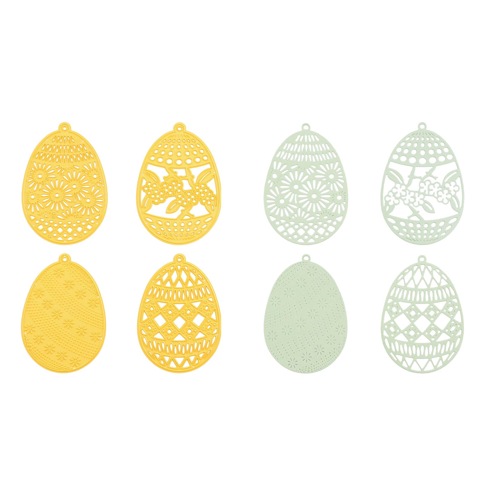 Easter Egg Shape Dies - 4-Piece Set for Scrapbooking, Card Making & DIY Crafts | Perfect for Easter Decorations, Greeting Cards & Home Projects