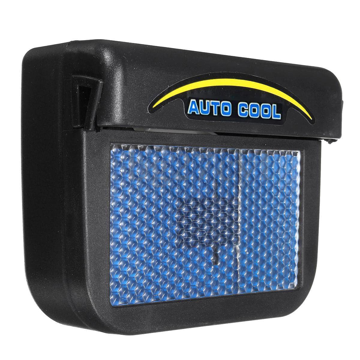 DaMohony Solar Powered Car Ventilator & Exhaust Fan - Automotive Air Circulation System for Fresh Air, Eliminate Car Odors | Ideal for Parking, Road Trips & Hot Weather Use