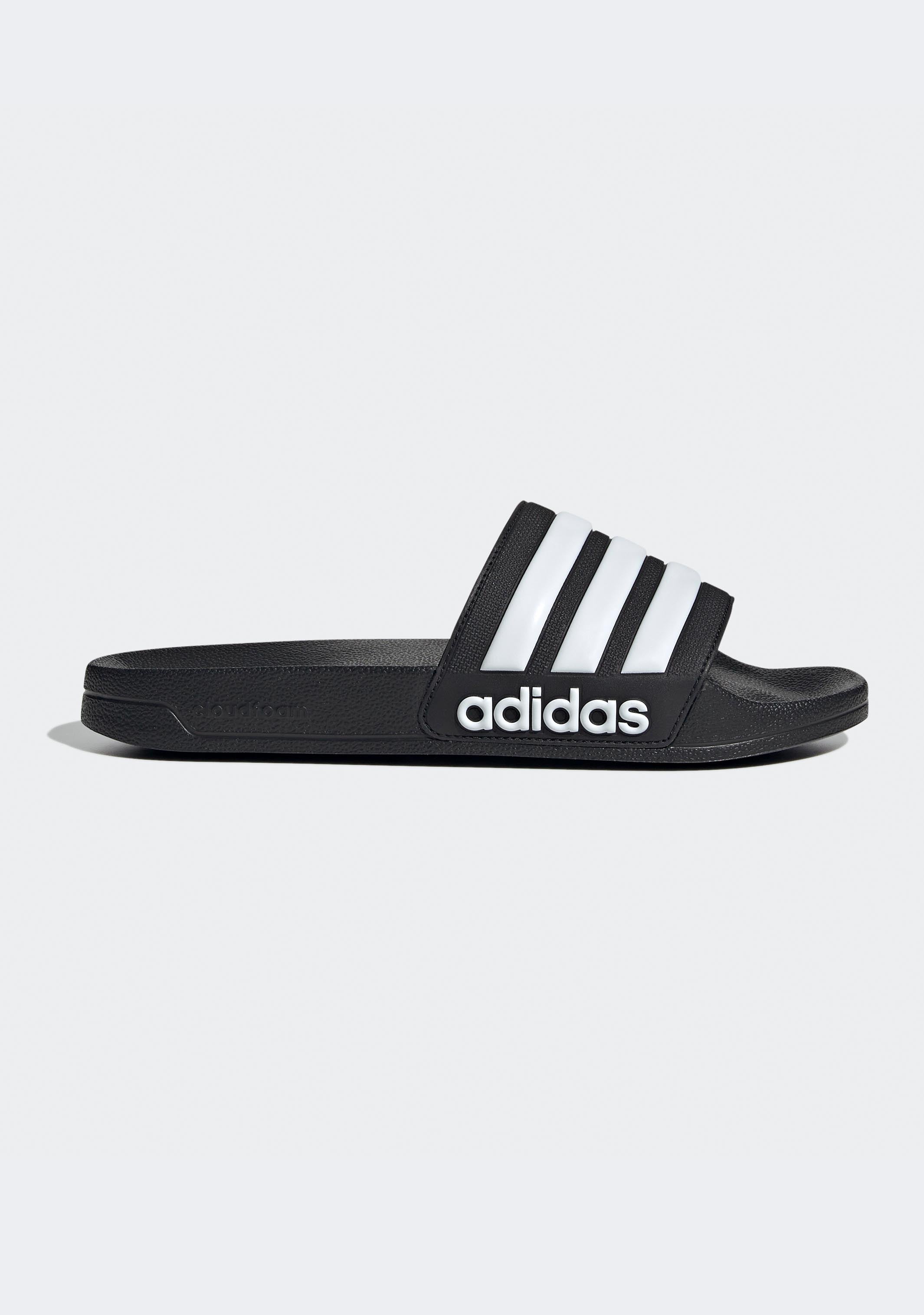 Adidas Men's Adilette Comfort Slide Sandals - Lightweight Shower Shoes for Pool, Beach, Gym & Spa - Quick-Dry Waterproof Slides for Men