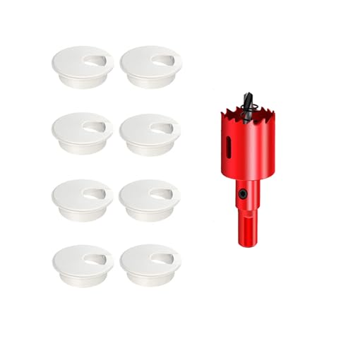 1-1/2 Inch_38mm White 8PCS