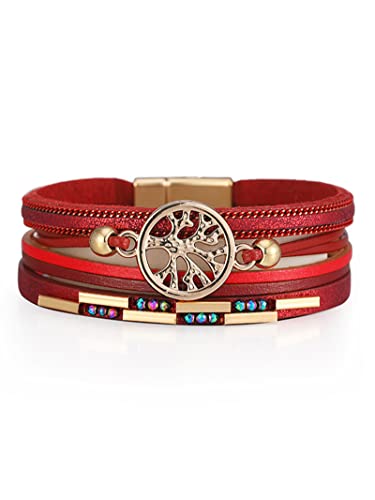 teen bracelets for girls（red）