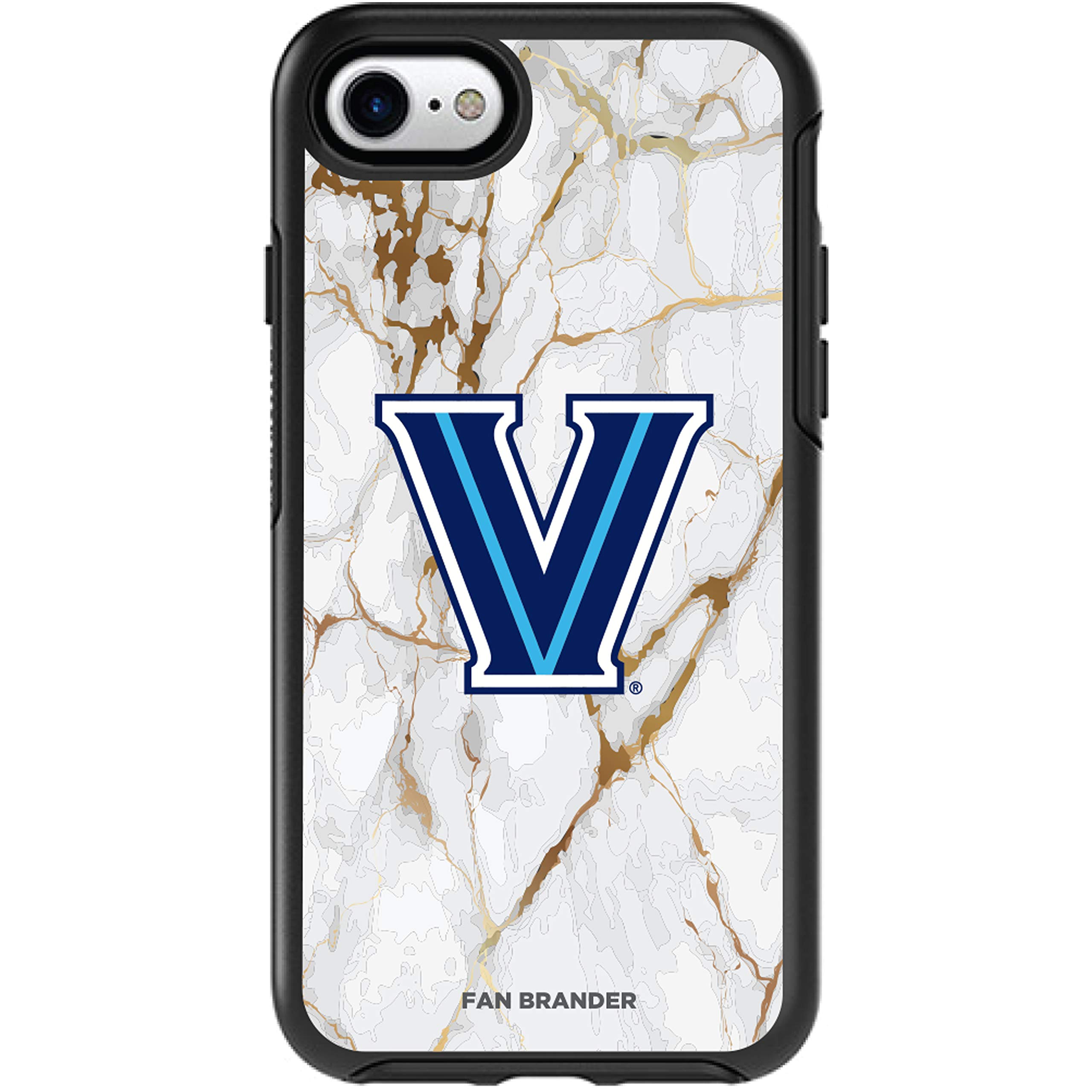 NCAA OtterBox Symmetry iPhone Case - White Marble Design for Apple iPhone | Durable Protection for Daily Use