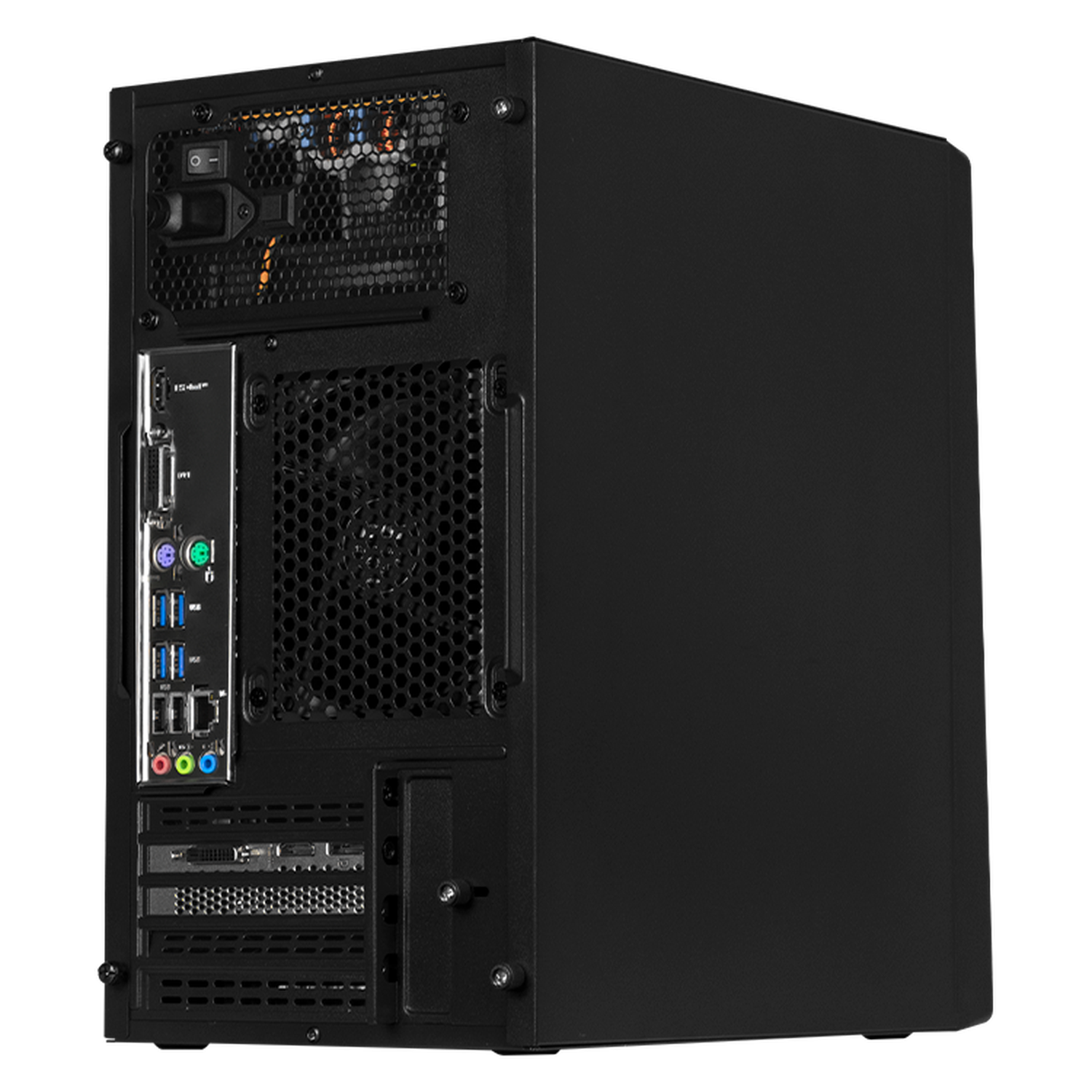 MSI Geforce GTX 1650 Gaming PC with AMD Ryzen 5 5500, 16GB RAM, 500GB SSD + 2TB HDD, WiFi - Ultimate Dragon Shield for High-Performance Gaming, Streaming & Content Creation