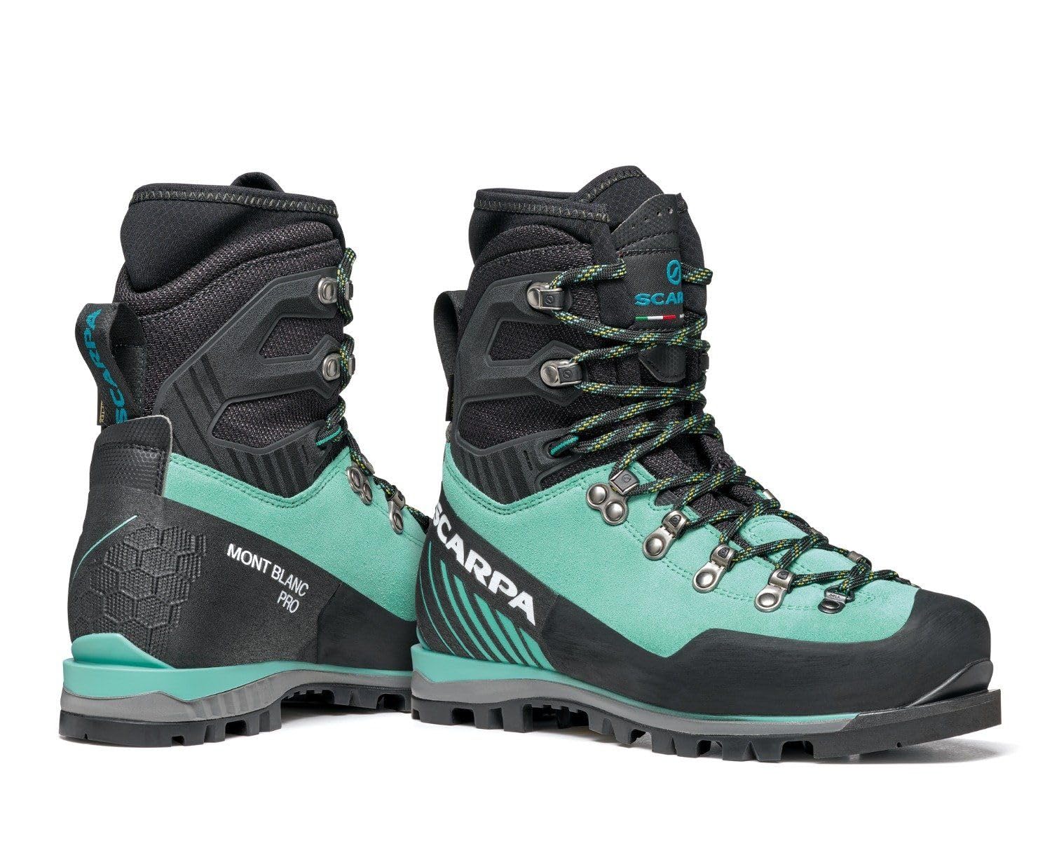SCARPA Women's Mont Blanc Pro GTX Waterproof Hiking Boots - Gore-Tex Mountaineering Shoes for Outdoor Trekking & Backpacking Adventures