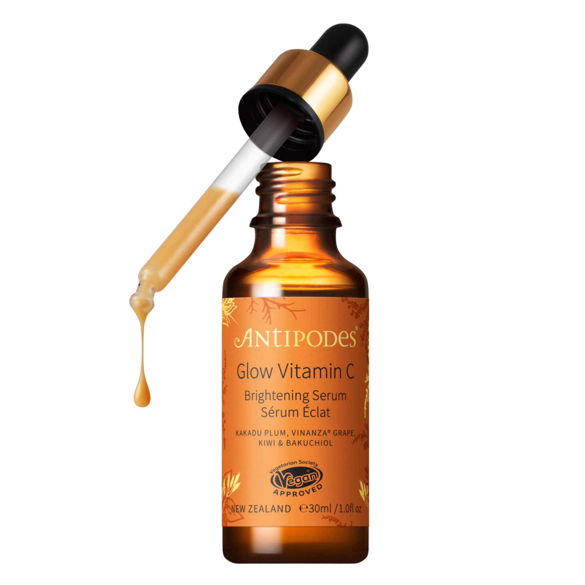 Glow Ritual Vitamin C Serum for Face - Brightening & Anti-Aging Facial Treatment - Day & Night Skincare for Dullness & Dark Spots - Perfect for Morning Routine & Evening Skincare Regimen