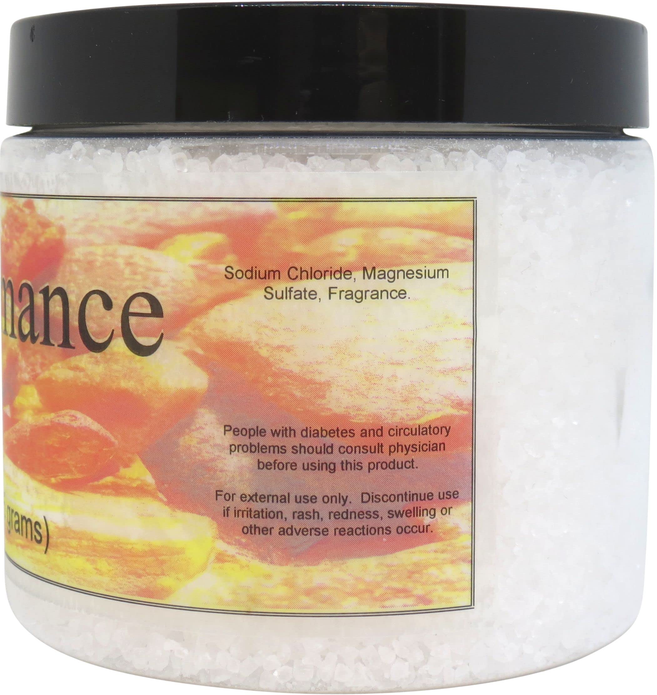 Eclectic Lady Amber Romance Bath Salts - 16oz Relaxing Mineral Soak for Stress Relief & Muscle Recovery | Perfect for Spa Nights, Self-Care Rituals & Gift Giving