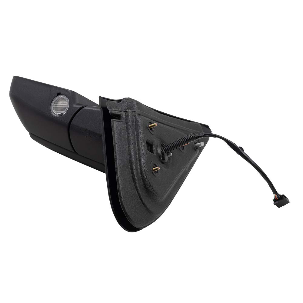 07-10 Ford Expedition Heated Power Side Mirror with Puddle Light - Replacement Driver Side Mirror for Enhanced Visibility & Safety in Rainy or Dark Conditions
