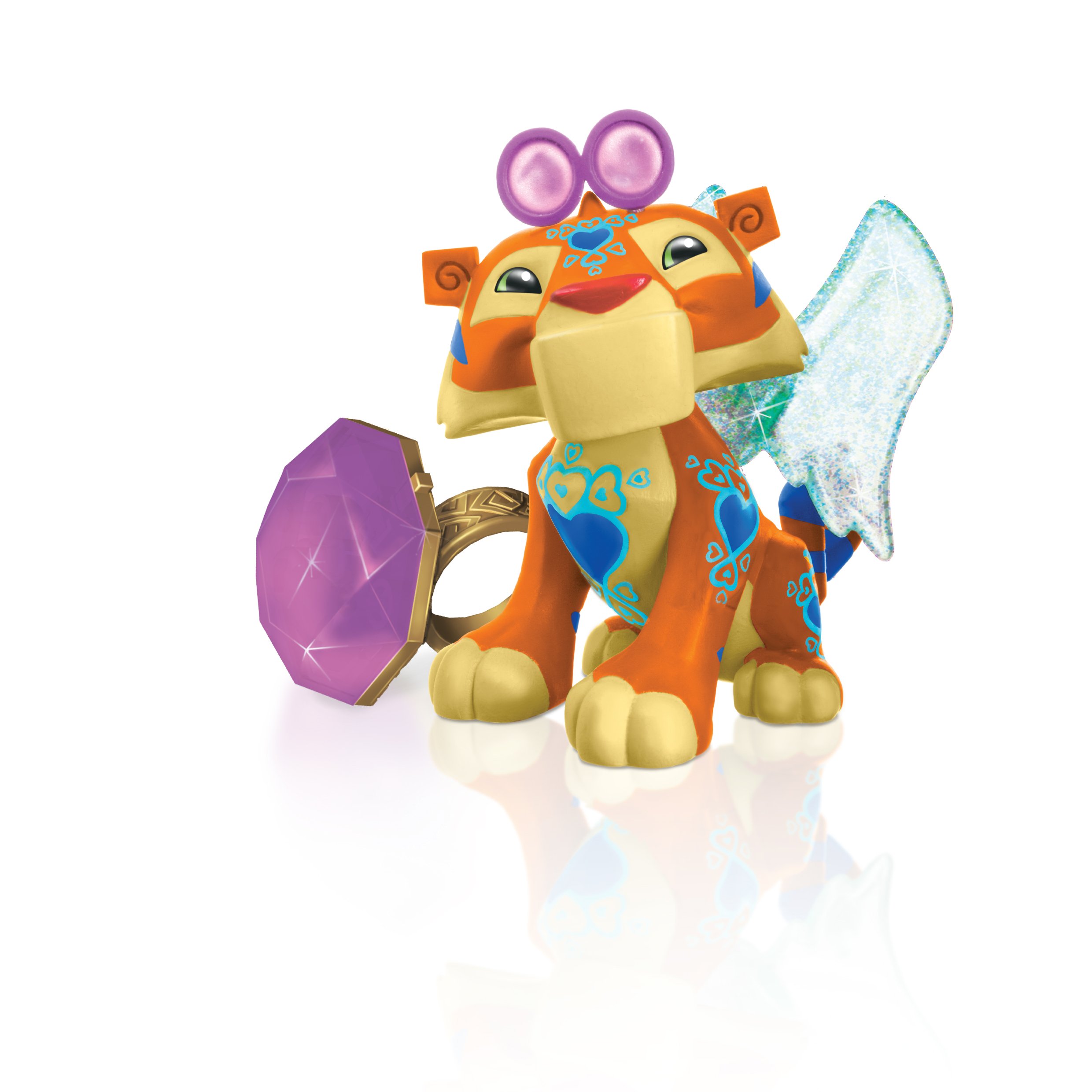 Animal Jam Best Dressed Sparkle Tiger Action Figure - Collectible Toy for Kids, Perfect for Playtime & Display | Great Gift for Animal Jam Fans & Collectors