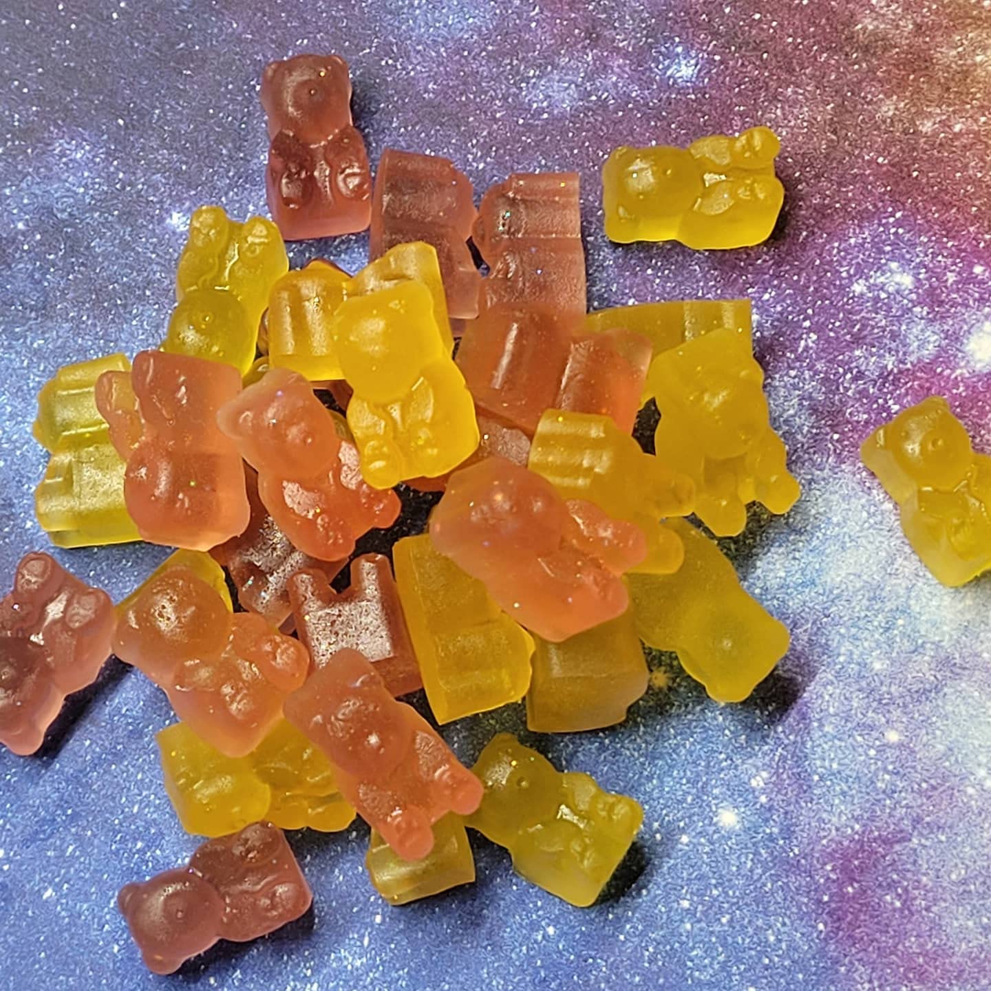 Galactic Squishy Bears - Soft & Cute Stress Relief Toys for Kids & Adults - Perfect for Anxiety Relief, Sensory Play, and Home Decor
