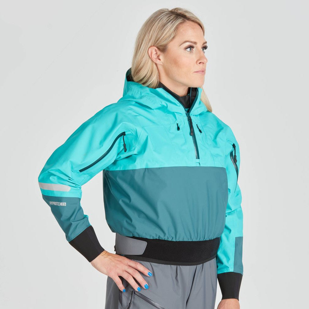 NRS Riptide Women's Waterproof Paddling Jacket - Lightweight & Breathable for Kayaking, Canoeing & Stand-Up Paddleboarding (Closeout)