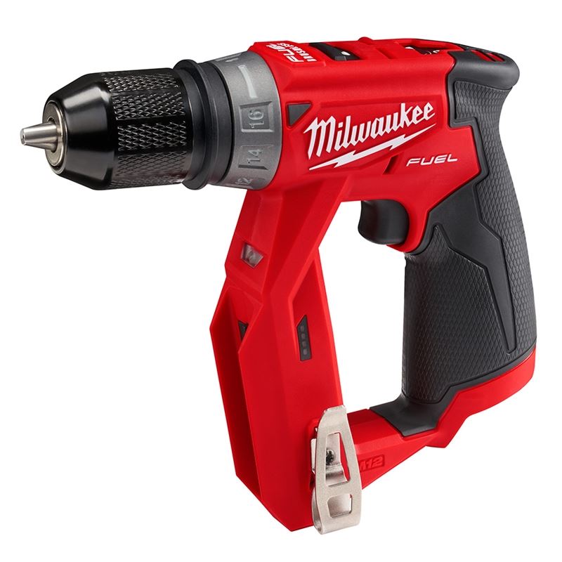 M12 FUEL 12V Brushless Cordless Drill/Driver Kit - Compact & Powerful Installation Tool for Electricians & DIY Projects