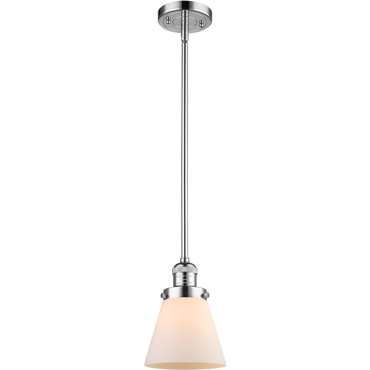 Innovations 201S-PC-G61-LED Modern LED Mini Pendant Light - Sleek Hanging Fixture for Kitchen Island, Dining Room & Bedroom Lighting