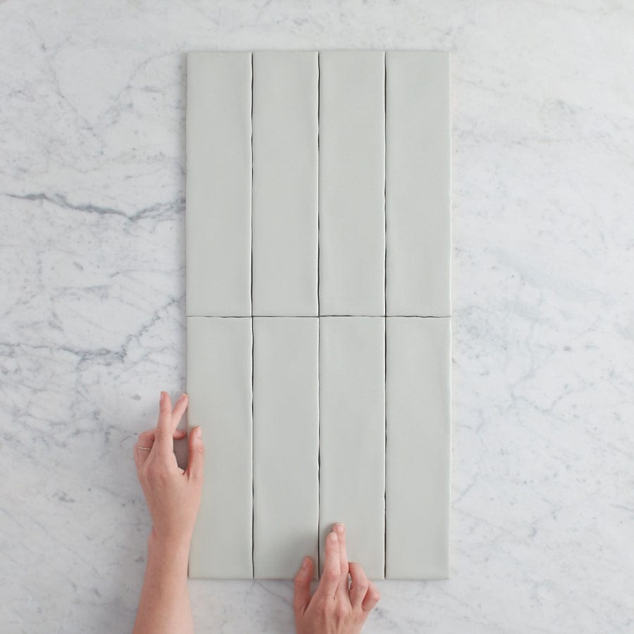 Premium Sage Green Matte Subway Tile - 3x6 Inch Ceramic Wall & Backsplash Tile for Kitchen, Bathroom, and Shower - Waterproof & Easy to Clean