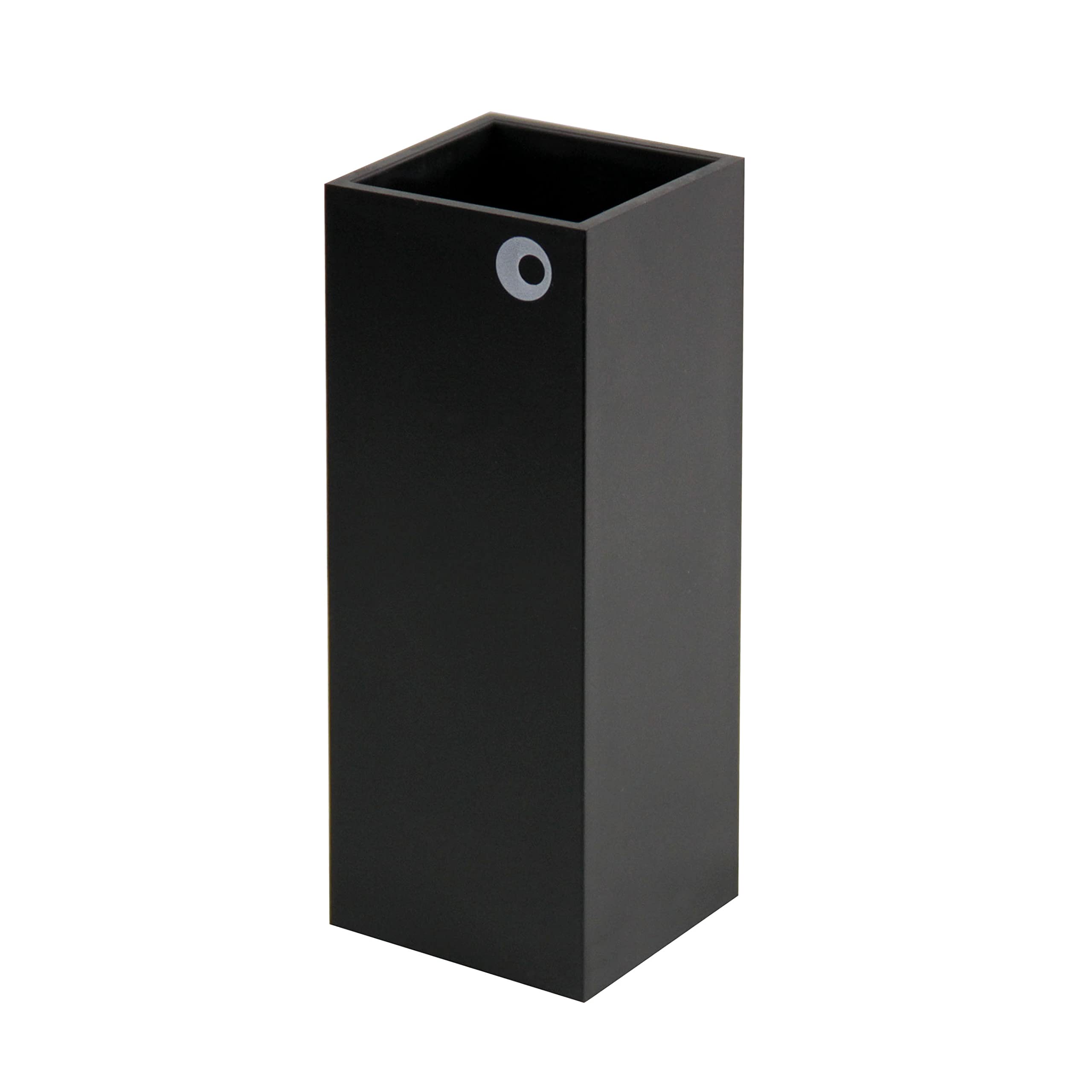Black Pen Holder Stand - Desk Organizer for Pencils, Pens & Office Supplies - Perfect for Kids, Women & Men - Stylish Desk Decor for Home, Office & School Use